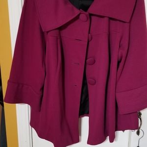 Fuschia Waist Coat